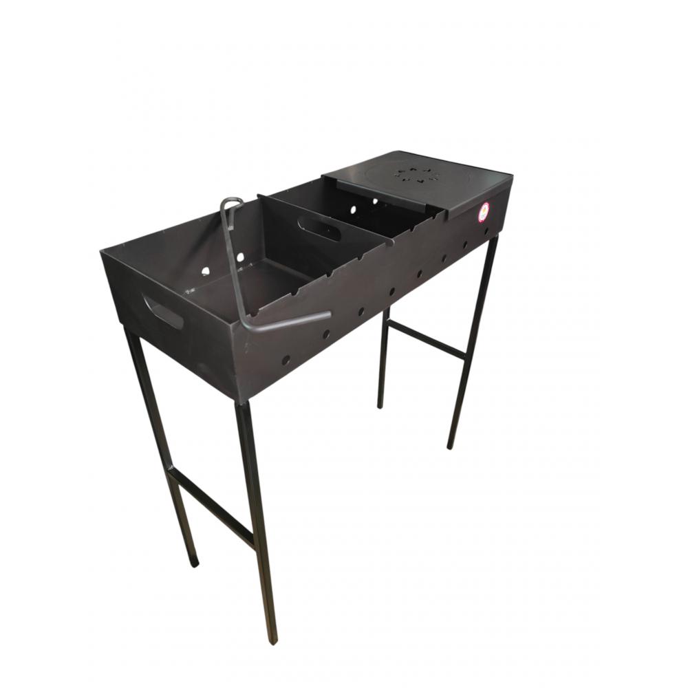 Мангал Пикничок 90 подказанник,разделитель,кочерга фото: Мангал Пикничок 90 подказанник,разделитель,кочерга